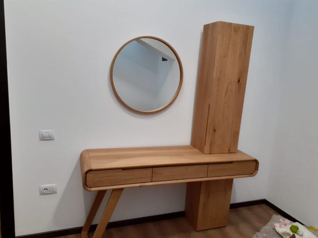 depart Embezzle From Masa de toaletă din lemn masiv - Lismaster - Mobilă lemn masiv de stejar